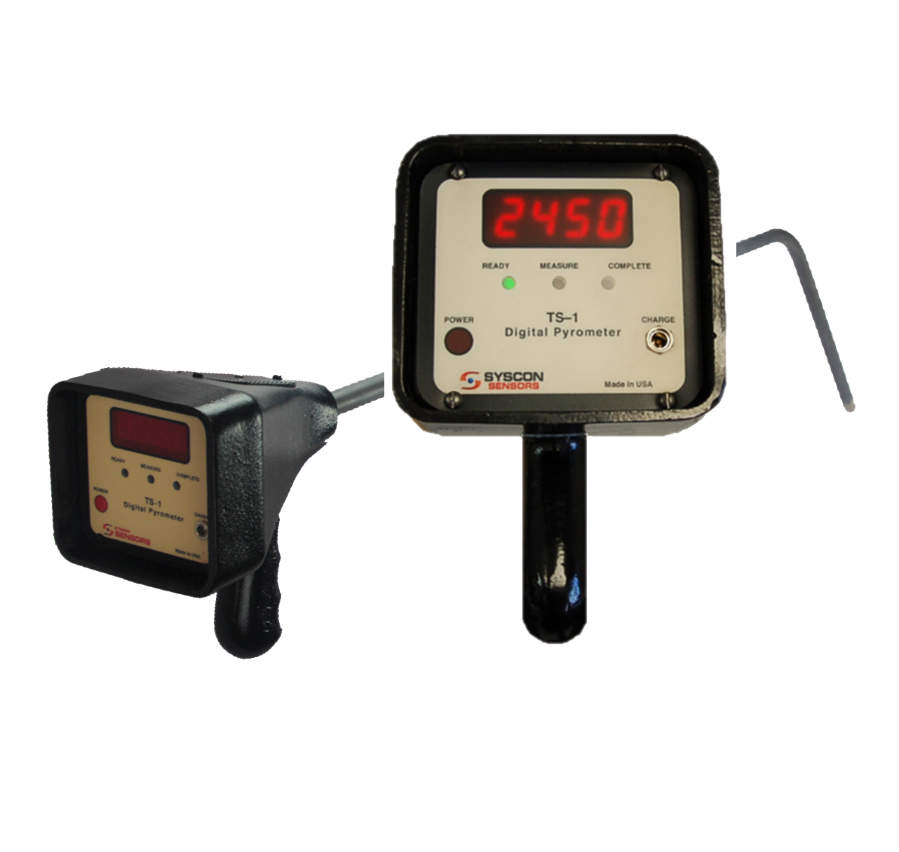 Sensor Tool Pyrometer Handheld Digital Pyrometer for Molten Metal | SYSCON Sensors